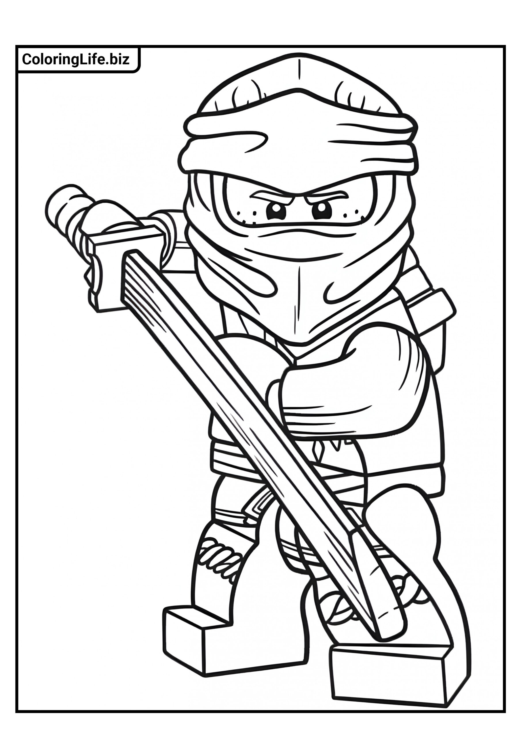 Ausmalbilder Ninjago für Jungen (100% kostenlos)