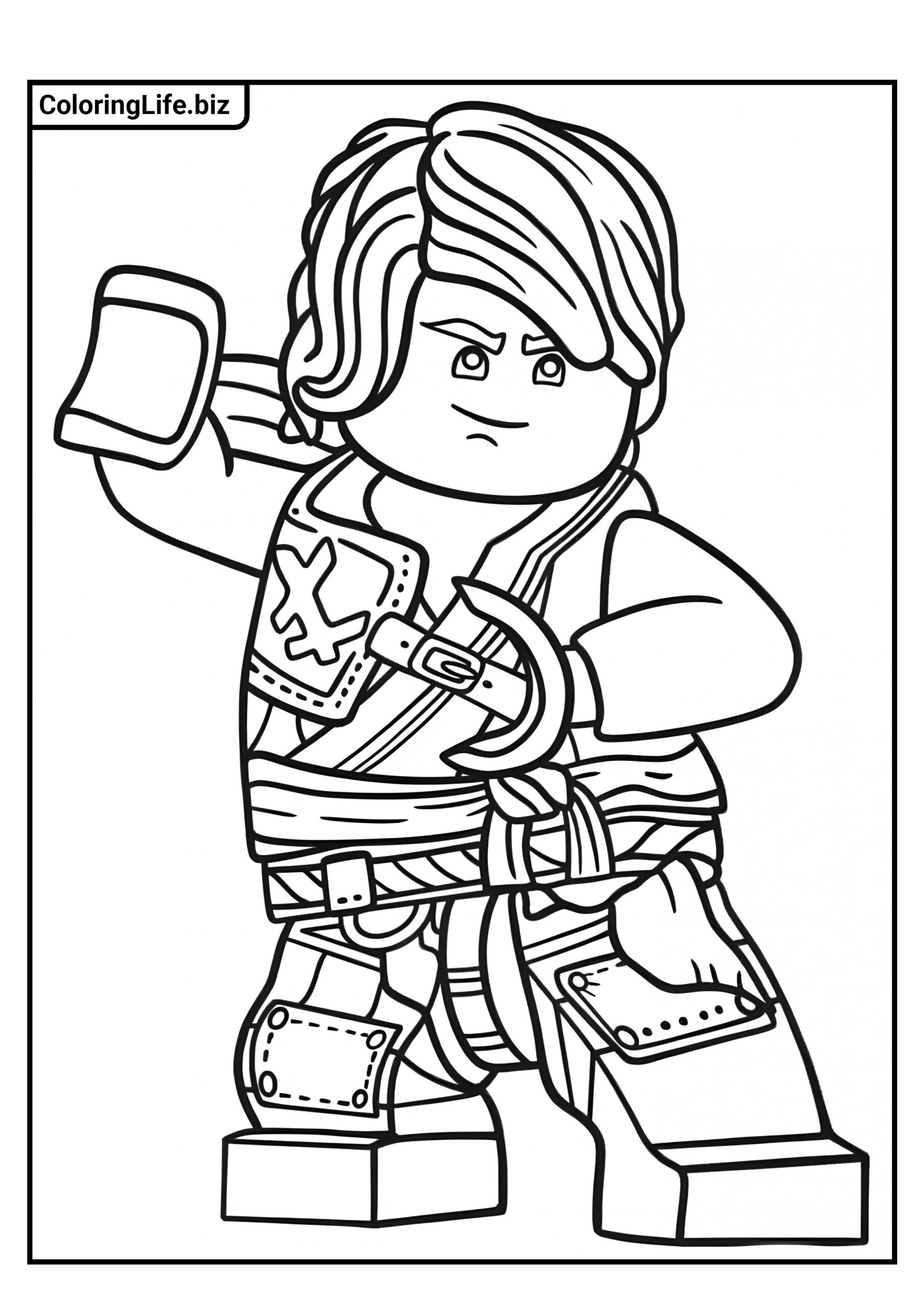 Ausmalbilder Ninjago für Jungen (100% kostenlos)