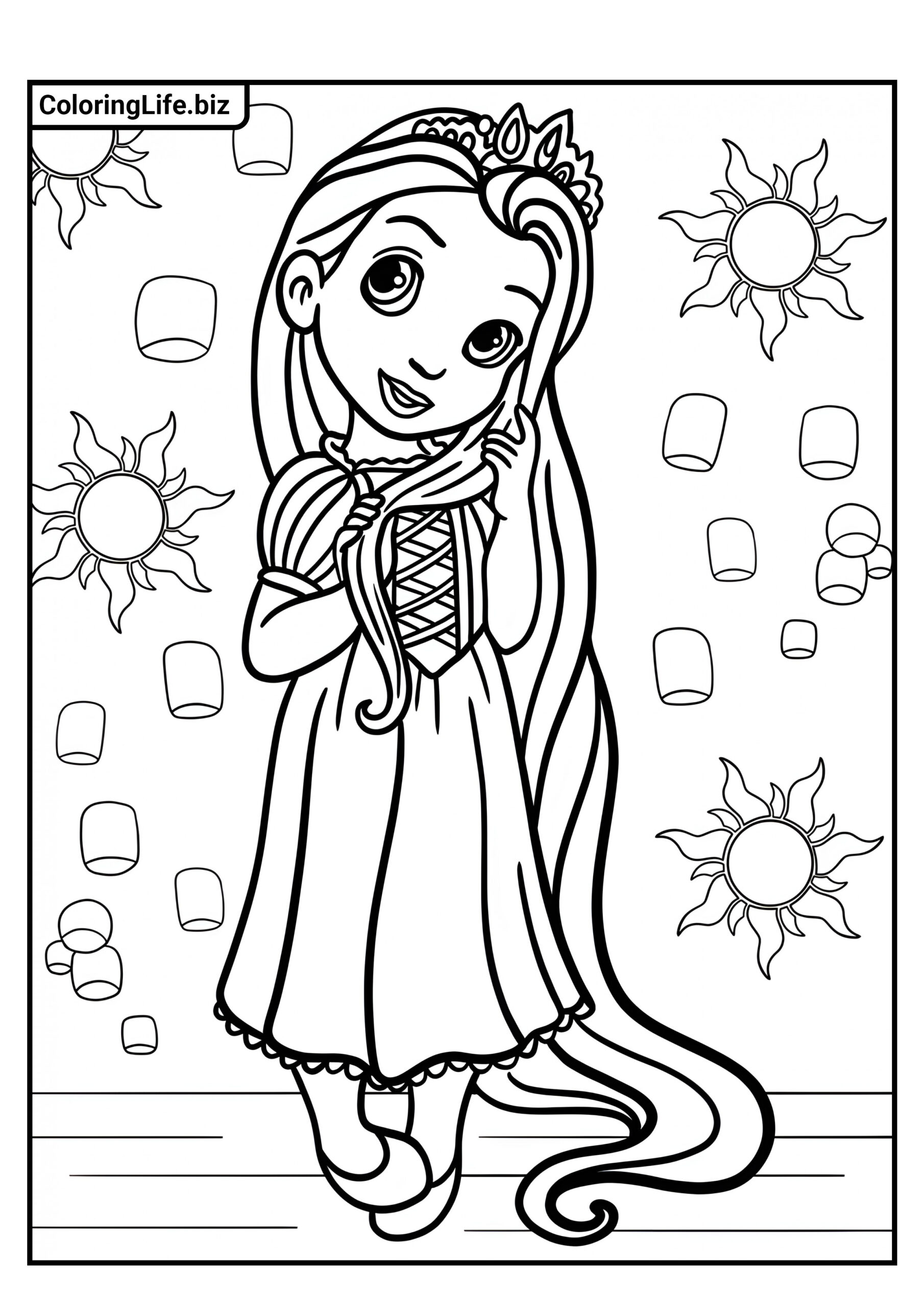  Foto zu Ausmalbilder Disney-Prinzessinnen 