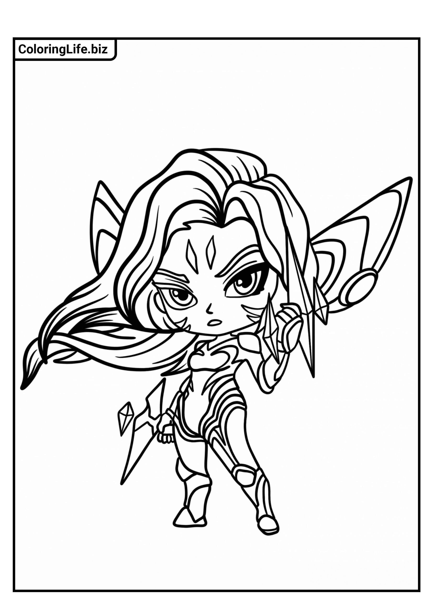 League Of Legends Ausmalbilder