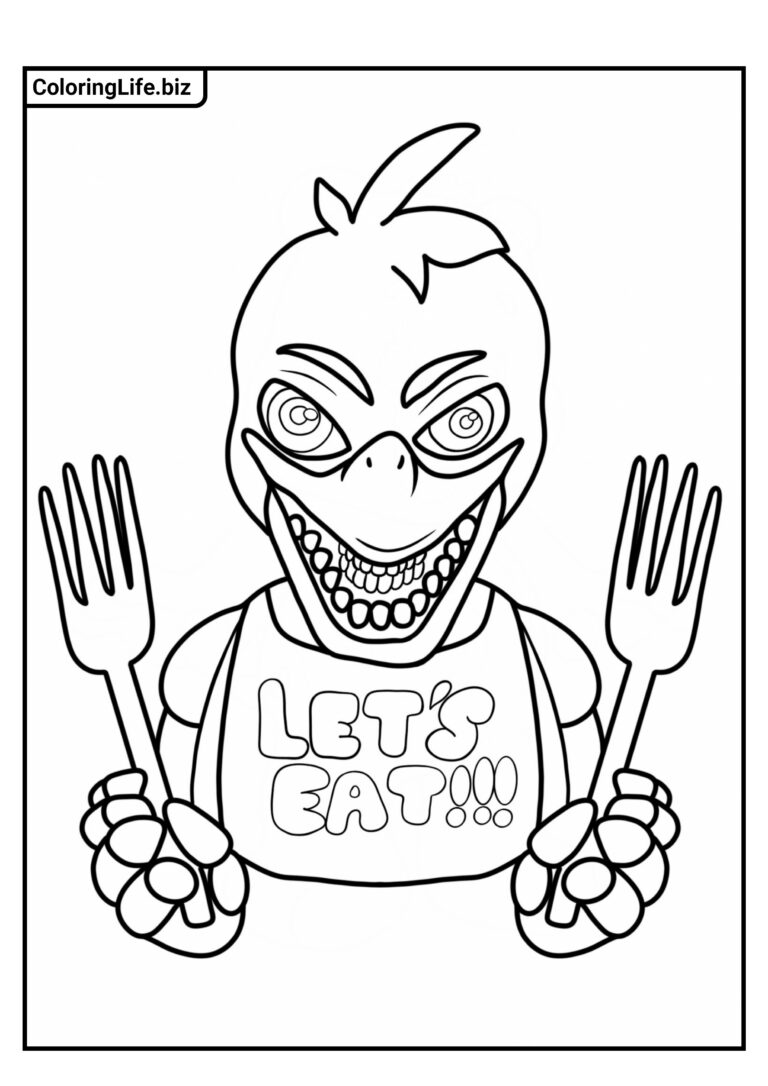 Kolorowanki FNAF 5 Nocy Z Freddy m Do Pobrania Na PDF kolorowanki-fnaf-5-nocy-z-freddy-m-do-pobrania-na-pdf