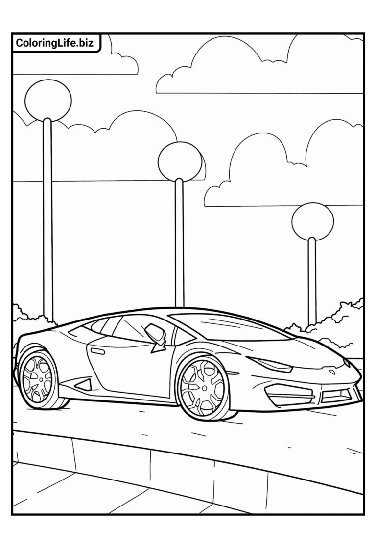  Ausmalbilder Autos - Jetzt Ausdrucken und Ausmalen 