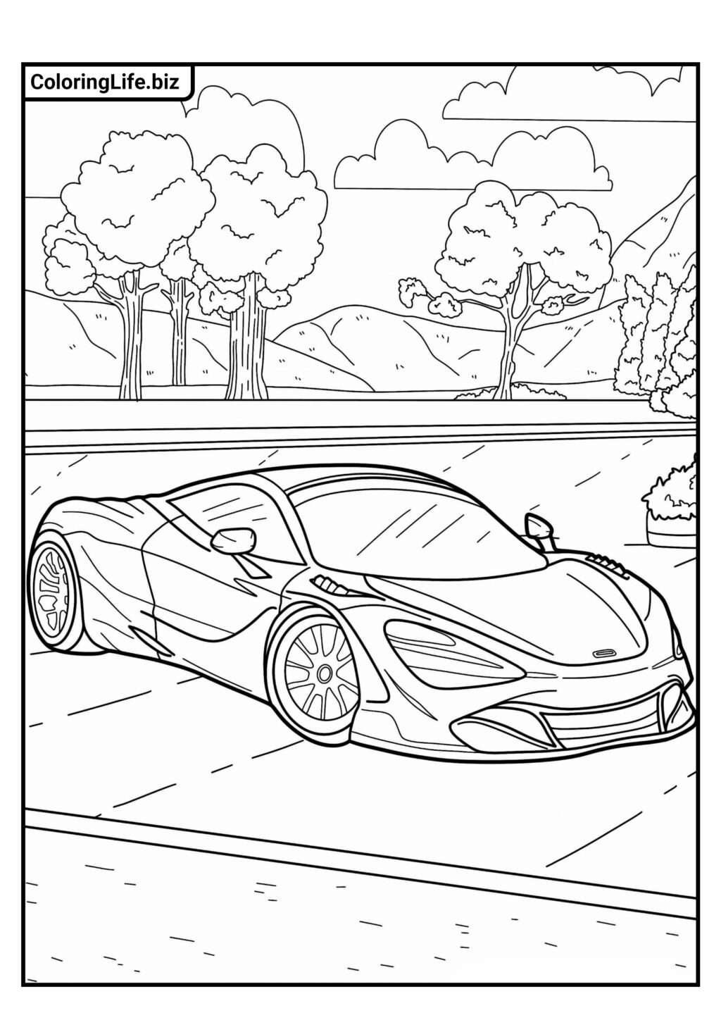  Foto zu Ausmalbilder Autos - Jetzt Ausdrucken und Ausmalen 